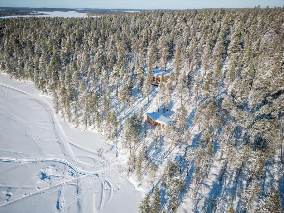 Uusi Hirsimoekki 7 Henkiloelle Villa Inari Luaran gambar