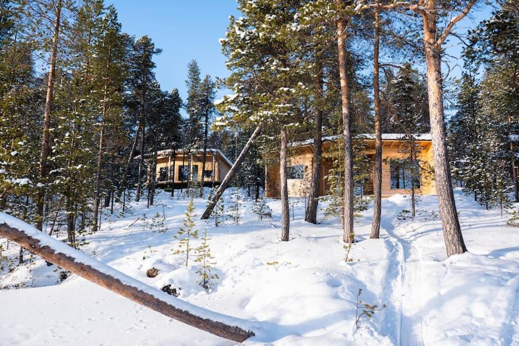 Uusi Hirsimoekki 7 Henkiloelle Villa Inari Luaran gambar